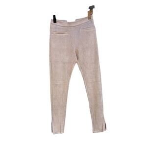 NWT JOH Apparel Tan Suede Riding Skinny Pant, Women’s XS